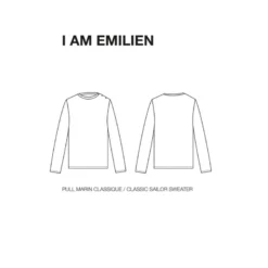 Patron Pull marin - I AM Emiliien - I AM Pattern