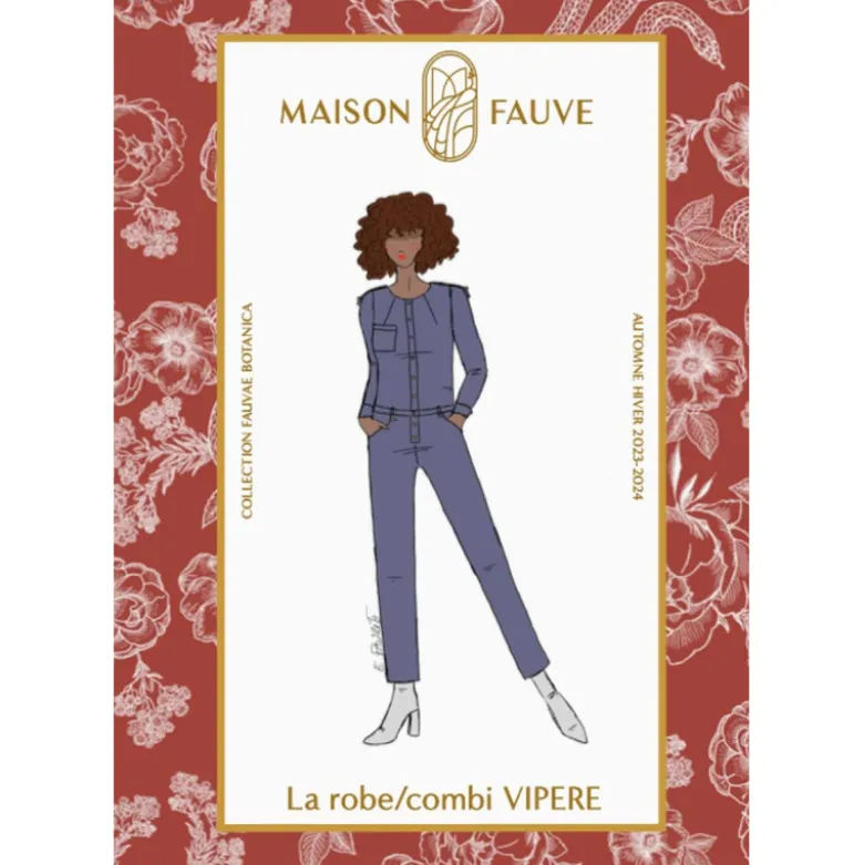 Patron robe - Combinaison Vipère - Maison Fauve