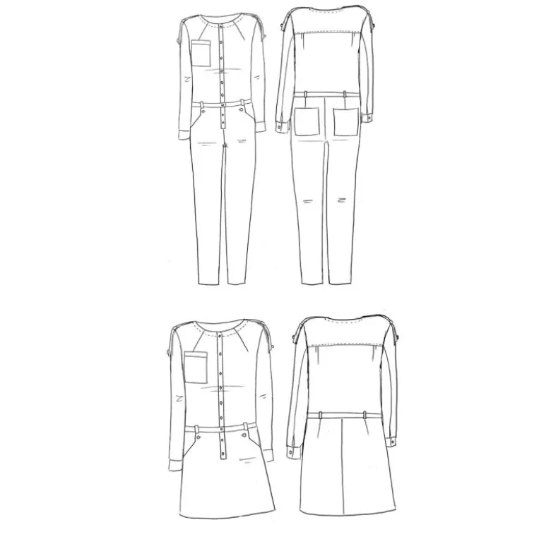 Patron robe - Combinaison Vipère - Maison Fauve