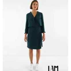 Patron Robe portefeuille - I AM Perle - I AM Pattern