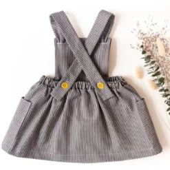 Patron Robe Tablier Milano by Ikatee pour bébé du 6 mois au 4 ans