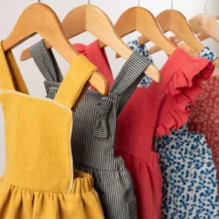 Patron Robe Tablier Milano by Ikatee pour enfants du 3 au 12 ans