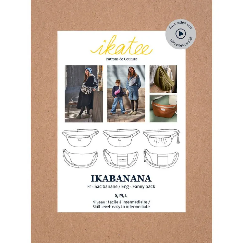 Patron sac banane Ikabanana - Ikatee