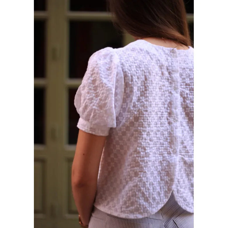 Patron Top - blouse Eleanor - Cha'Coud