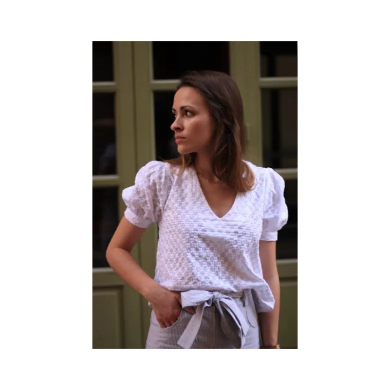 Patron Top - blouse Eleanor - Cha'Coud