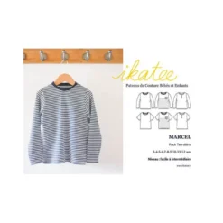 Patron t-shirt MARCEL by Ikatee pour garçon du 3 au 12 ans