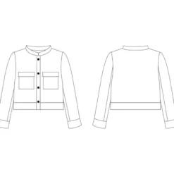 Patron Veste Clarence - Cha Coud