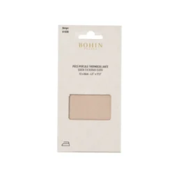 Pièce Percale thermocollante de réparation beige 12 x 45cm - Bohin