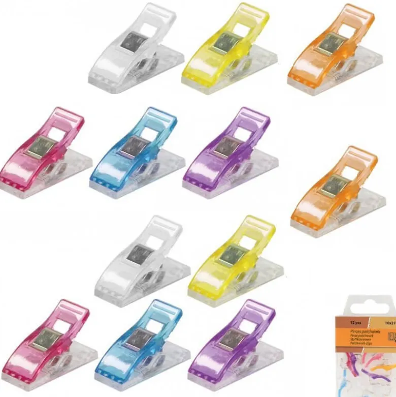 Pinces prodiges x 12 pièces - multicouleurs