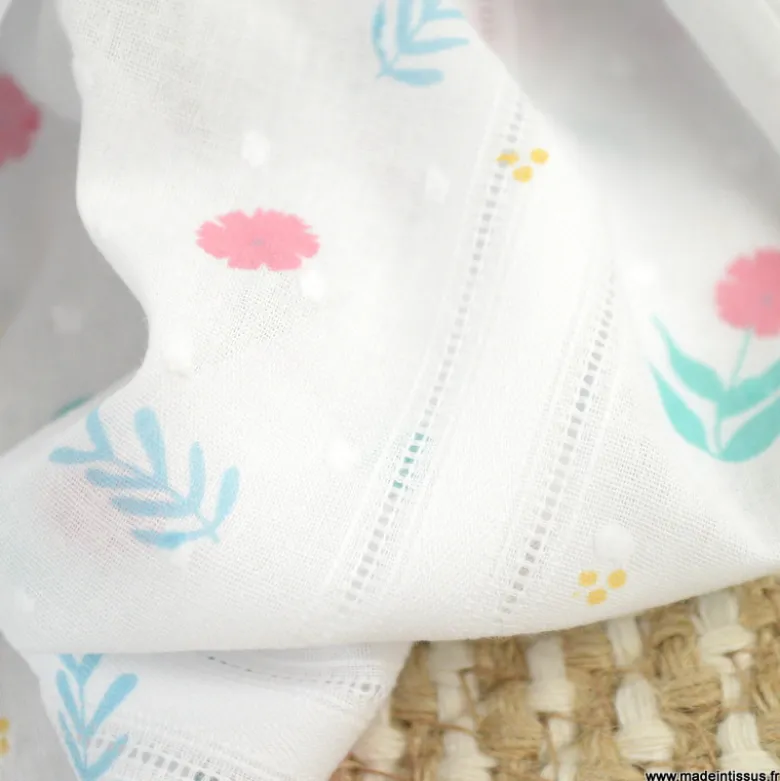 Plumetisà fleurs collection "Freedom" - Katia Fabrics