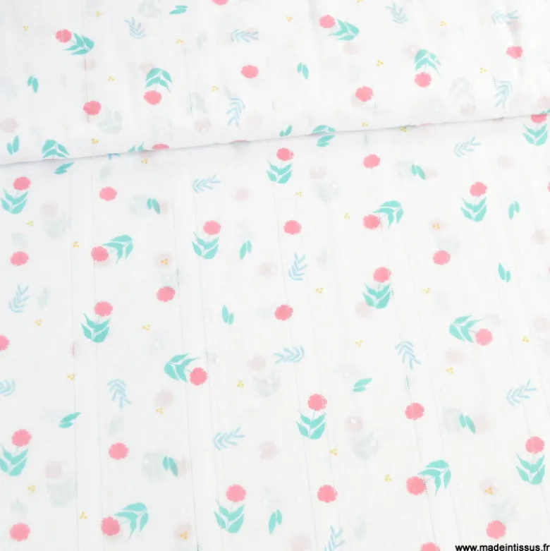Plumetisà fleurs collection "Freedom" - Katia Fabrics