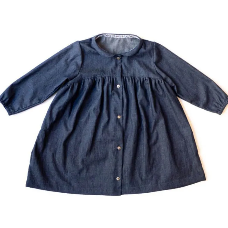 Pochette patron Blouse - Robe Stockholm pour fille by Ikatee