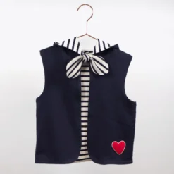 Pochette patron Gilet de berger Vienne Kids by Ikatee - du 3 au 12 ans
