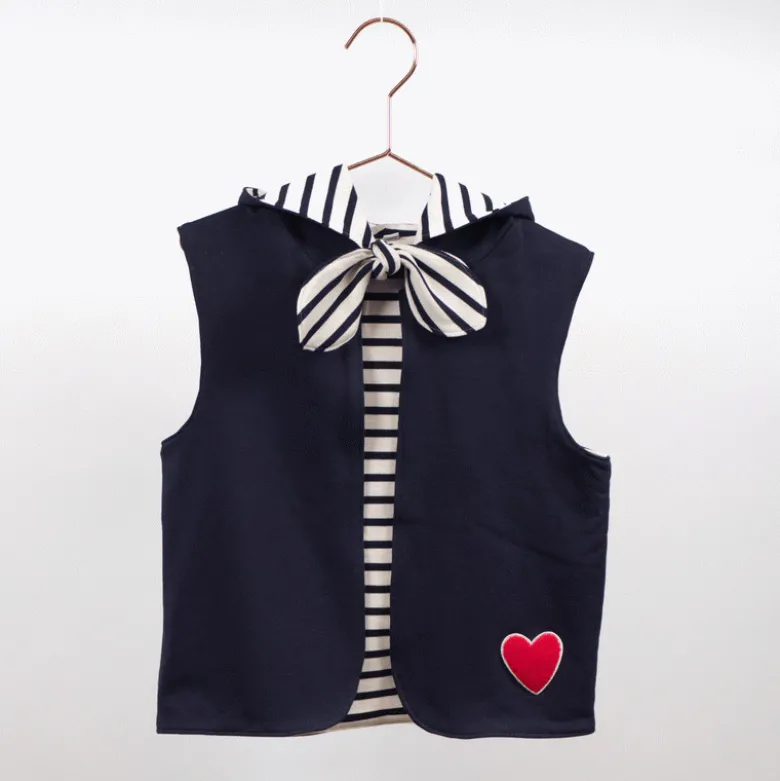 Pochette patron Gilet de berger Vienne by Ikatee - du 1 mois au 4 ans