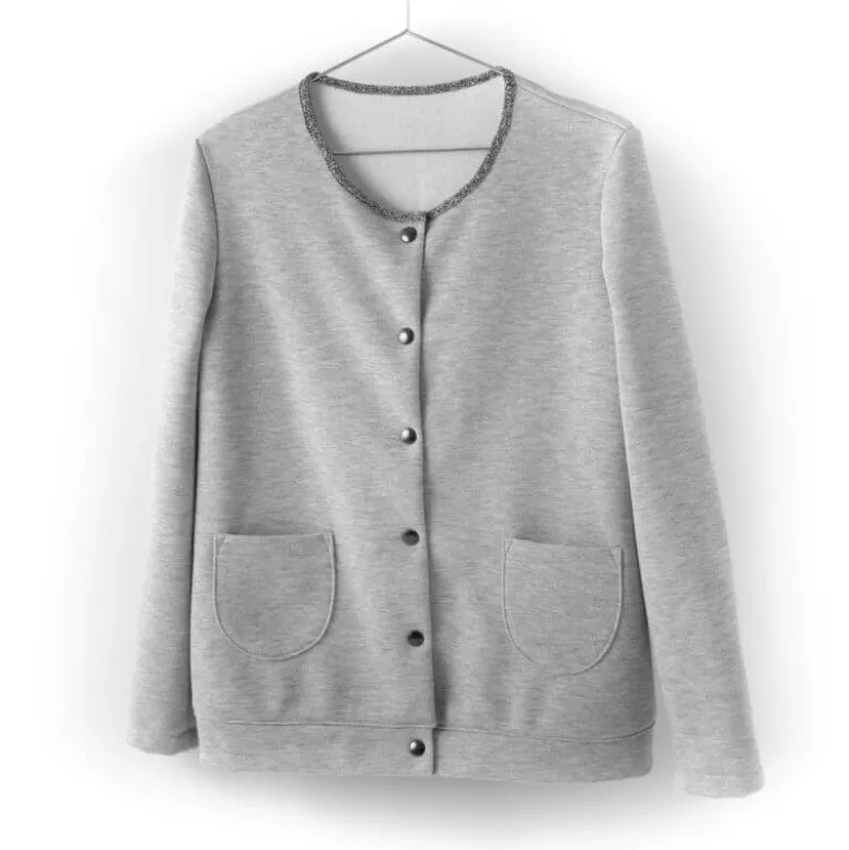 Pochette patron Gilet / veste Vic Mum by Ikatee