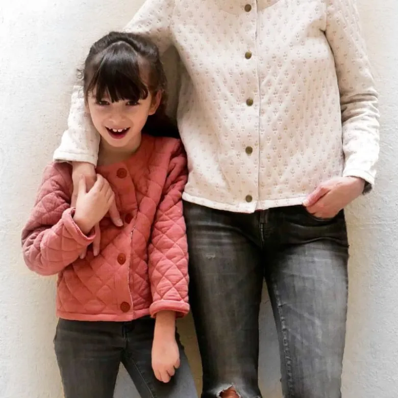 Pochette patron Gilet / veste Vic Mum by Ikatee