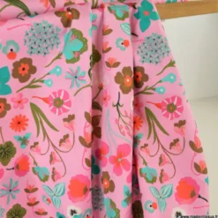 Popeline de coton Meadow Flower Pink - Nerida Hansen