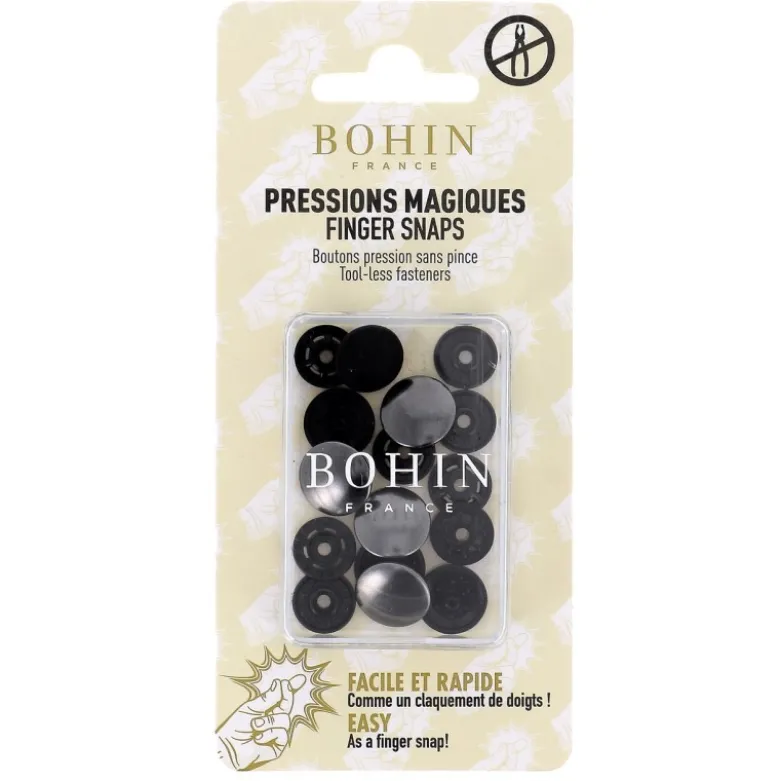 Pression magique sans pince Bohin 14mm - Métal Canon de fusil