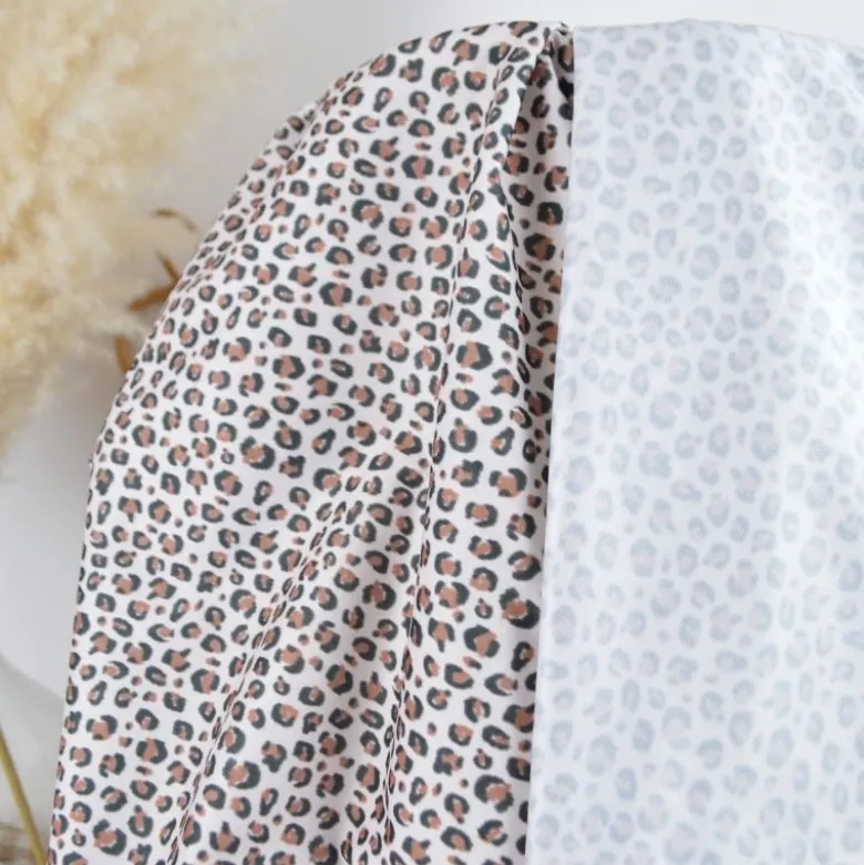 Pul contact alimentaire Balzac motifs léopard fond Ecru - motif exclusif