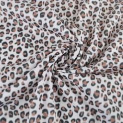 Pul contact alimentaire Balzac motifs léopard fond Ecru - motif exclusif