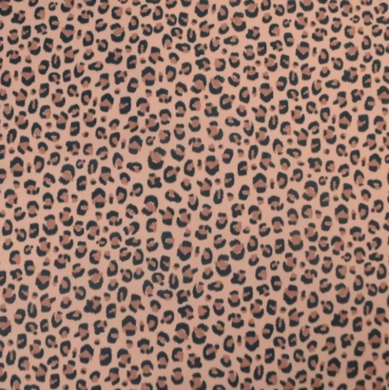 Pul contact alimentaire Balzac motifs léopard fond Tabac- motif exclusif