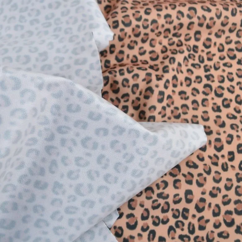 Pul contact alimentaire Balzac motifs léopard fond Tabac- motif exclusif