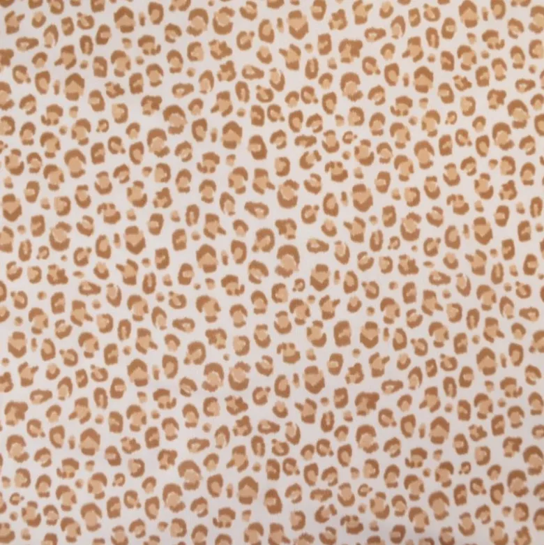 Pul contact alimentaire Balzac motifs léopard fond beige - motif exclusif
