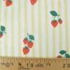Pul contact alimentaire motifs rayures jaunes et fraises - motif exclusif