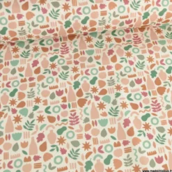 Pul contact alimentaire motifs Amphores graphique marsala et sauge - motif exclusif