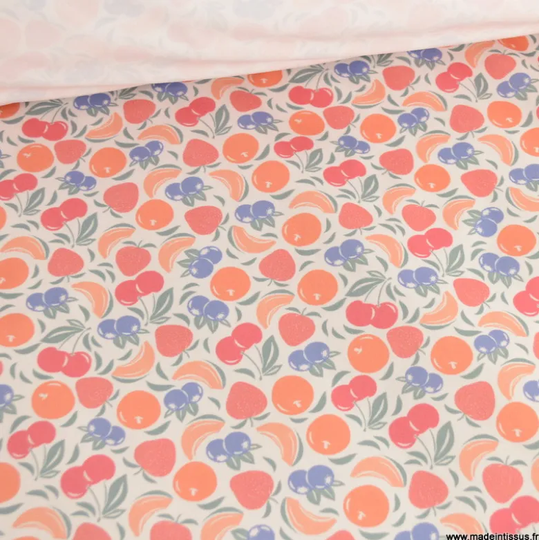 Pul contact alimentaire motifs fruits - motif exclusif