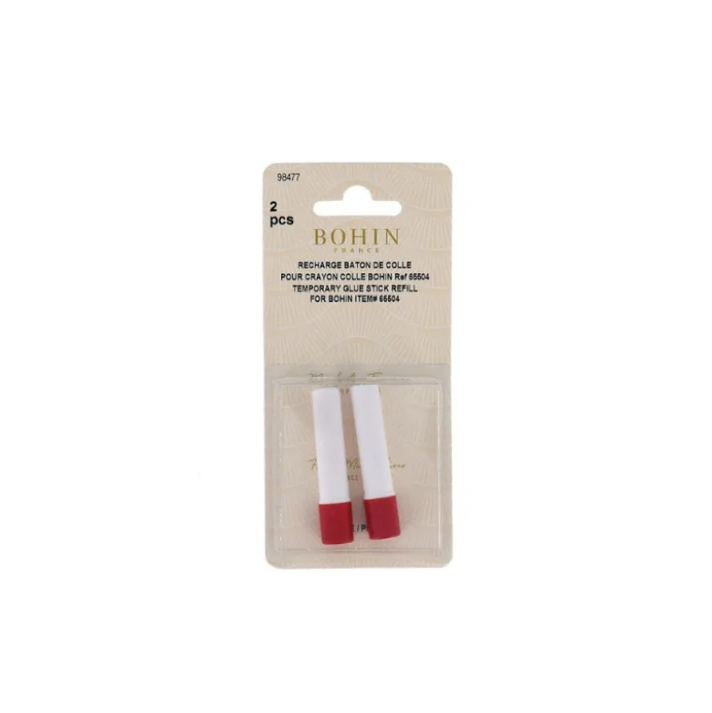 Recharge pour Stylo colle textile temporaire - Bohin