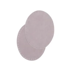 Renforts thermocollants en daim 8 x 10.5cm - Gris clair