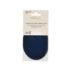 Renforts thermocollants en daim 8 x 10.5cm - Bleu marine