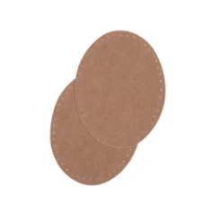 Renforts thermocollants en daim 8 x 10.5cm - Beige