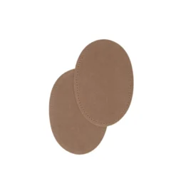 Renforts thermocollants en daim 9.5 x 14cm - Beige