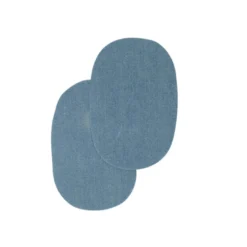 Renforts thermocollants en Jean 10 x 15cm - Bleu clair