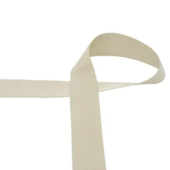 Ruban Elastique satin 30mm coloris Champagne