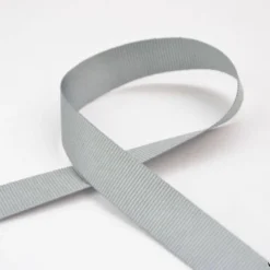 Ruban gros grain GRIS, 15 mm, .