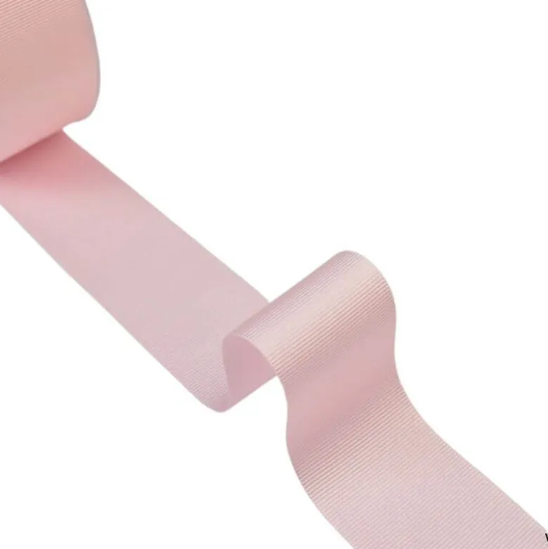 Ruban gros grain ROSE POUDRE 434, 38 mm, .