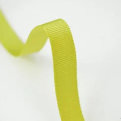 Ruban gros grain vert Anis 10 mm