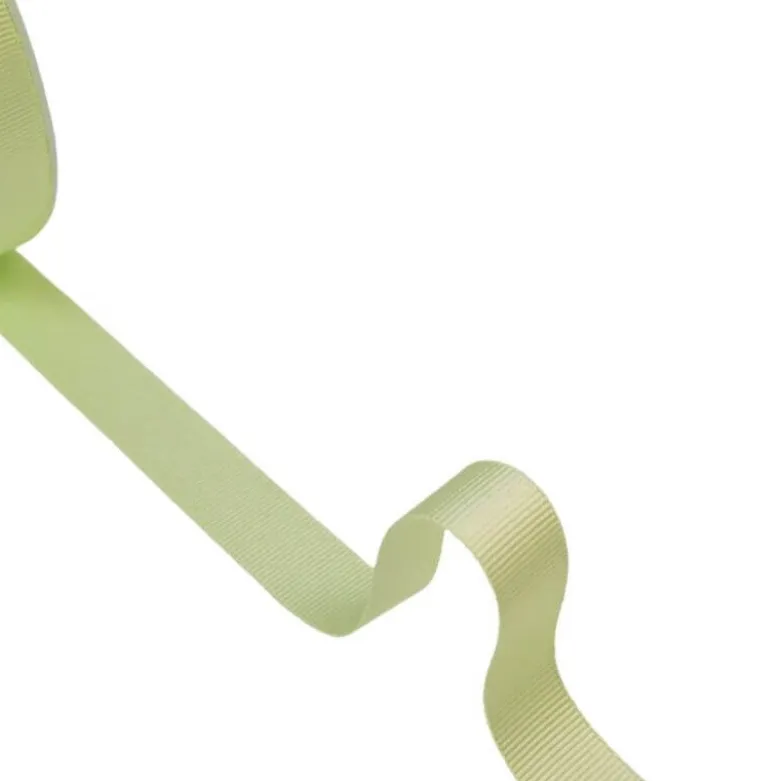 Ruban gros grain VERT MENTHE, 15 mm