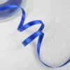 Ruban satin bleu roi - 6 mm
