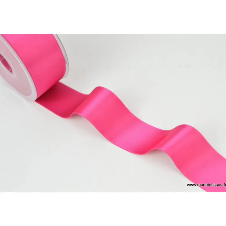 Ruban SATIN FUCHSIA, 38 mm