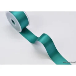 Ruban SATIN VERT CANARD, 38 mm