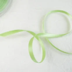 Ruban satin Vert clair - 6 mm