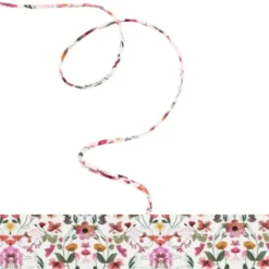 Ruban Spaghetti Liberty Aurora rose - 4mm