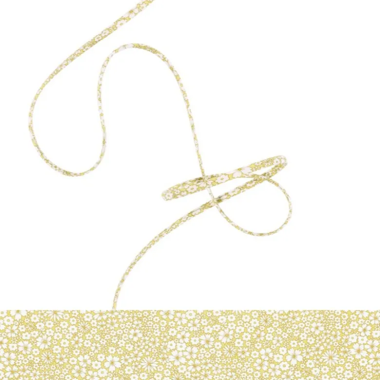 Ruban Spaghetti Liberty Jacqueline's Blossom - 4mm