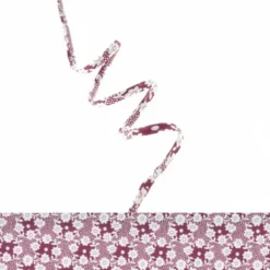Ruban Spaghetti Liberty Millie cassis - 4mm