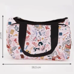 Sac à ouvrages motif exclusif Lady Desidia craft lovers