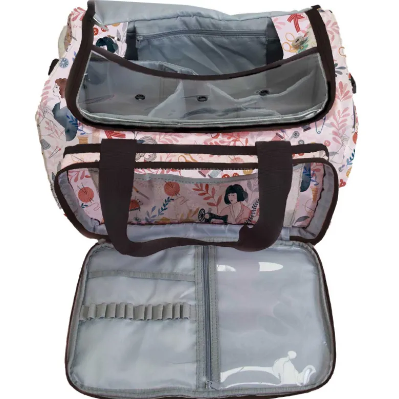 Sac à ouvrages motif exclusif Lady Desidia craft lovers